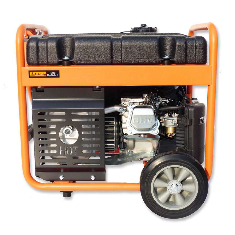KnappWulf Stromerzeuger KW3400 Generator Notstromaggregat 1-Phase 230V .