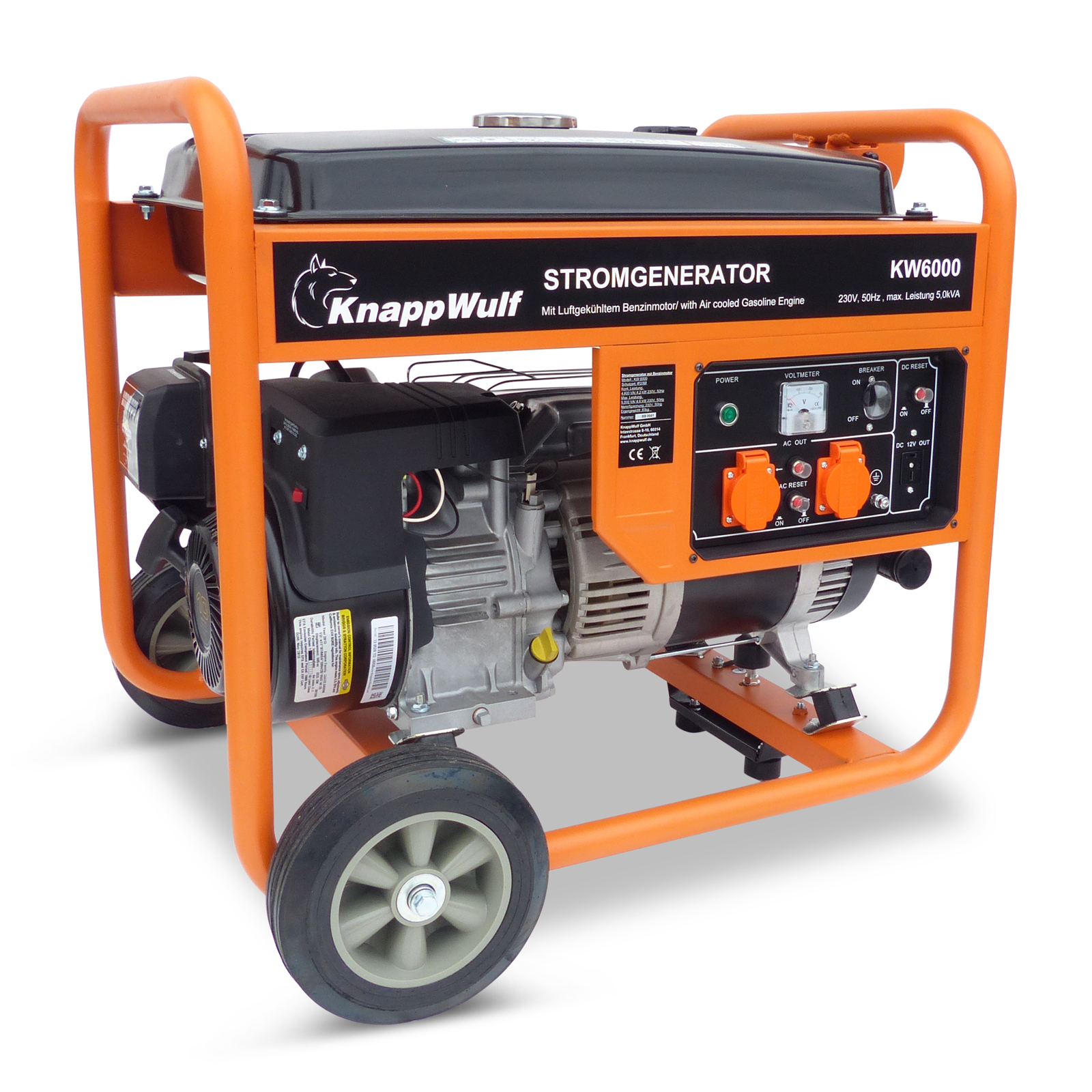 KnappWulf Stromgenerator KW6000 Generator Stromerzeuger