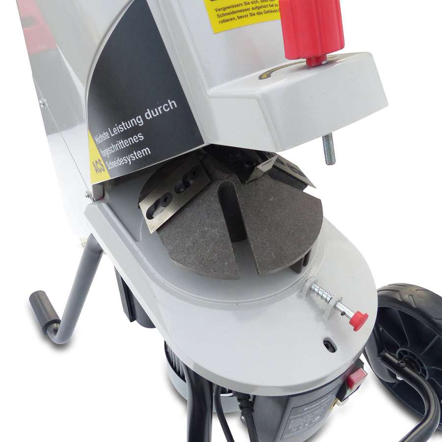 Draper Elektro-Gartenhäcksler 2500 W – 65 Kg/h, Mit 50 L Sammelbox, 3 M Kabel, Für Äste & Laub